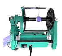 Kit de rueda giratoria eléctrica con avance y retroceso, velocidad máxima de 800 rpm, volante de fibra de carbono, 4 rodamientos de bolas para tejer hilo profesional