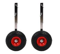 Kit de Ruedas para Lanzamiento de Botes de 10 Pulgadas - Ruedas para Plataforma Rodante con Montaje en Espejo de Popa para Botes Inflables y Inflables - Marinas de Liberación Rápida de