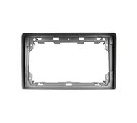 Kit De Salpicadero para Radio De Coche 2 DIN para Citroen C2 2003-2009, Reproductor De Audio Estéreo, Panel De DVD Marco Radio de Coche(Plata)