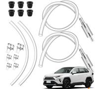 Kit de Sangrado para Frenos de Automóviles y Motocicletas - Herramienta de Sangrado de Líquido de Frenos,Válvula de Retención Duradera para Sistemas Hidráulicos de Camiones y Automóviles
