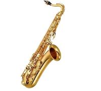 kit de saxofón Instrumento Musical Profesional Saxofón Tenor Bb Latón Plano Lacado En Oro Hermosa Voz Con Estuche