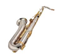 kit de saxofón Instrumentos De Viento De Madera Saxofón Tenor Bb Tono Tubo Niquelado Llave Dorada Sax Con Estuche Boquilla Guantes