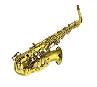 kit de saxofón Saxofón Alto Eb Instrumento De Viento De Madera Profesional Chapado En Latón Con Accesorios De Estuche (Color : Light green)