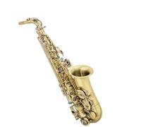 kit de saxofón Saxofón Alto Eb Profesional, Instrumento Musical De Rendimiento De Saxofón De Cobre Antiguo De Latón Con Accesorios De Estuche (Color : Light Grey)
