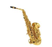 kit de saxofón Saxofón Alto Eb Tune, Material Del Cuerpo, Instrumento Musical De Latón, Saxofón Lacado En Oro Con Estuche, Boquilla
