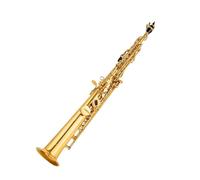 kit de saxofón Saxofón Saxophone Recto De Latón Bb B Saxofón Plano Llave Tallada Patrón (Color : Light Grey)