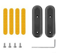 Kit de scooter Max con soporte de luz trasera LED, juego de guardabarros ABS PC, cubierta de protección delantera y trasera, accesorios deflectores de rueda antipulverización (G)