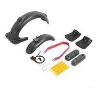 Kit de scooter Max con soporte de luz trasera LED, juego de guardabarros de PC ABS, cubierta de protección delantera trasera, accesorios deflectores de rueda antipulverización (K)