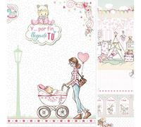Kit de scrapbooking Y por fin llegaste tú, Mi niña Dayka 30x30cm
