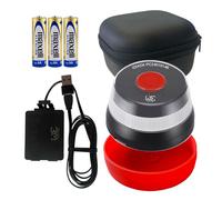 Kit de seguridad con Baliza de Emergencia V16 Geolocalizada y Conectada DGT 3.0 - Incluye Adaptador, Cable de alimentación y Funda antigolpes