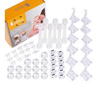 Baby Safety Kit, Baby Proofing with Cabinet Locks - 58 Packs All-in-one Super Value Child Safety Kit (58Packs)
