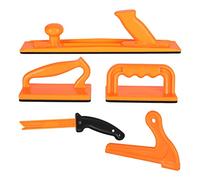 Kit de seguridad para carpintería, sierras radiales de mango suave, sierras de mesa, cepilladoras, kit de sierras de cinta para profesionales y aficionados