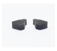Kit de Sellado de Esponja for R-icoh MP 7502 Aficio 2075 2060 1060 1075 MP 7500 7502 8000 8001 9002 Cuchilla de Tambor Tóner Revelador(10 Triangle Seal)