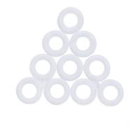 Kit de sellado de junta tórica de silicona, 10 piezas para adaptador de máquina de refrescos diseñado para compatibilidad de conexión rápida de dióxido de carbono y sellado fiable