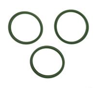 Kit de sellado de junta tórica, paquete de 3 juntas de admisión de goma para intercooler turbo de tubo flexible 11617790547 compatible con BMW 1 E87 118d 120d, 3 E46 E90 E93 E92 318d 320d 325d 330d