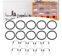 Kit de sellado de resorte y pistón de junta tórica para clavadora de techo de bobina NV45AB2, compatible con piezas de repuesto Hitachi neumáticas de clavos y grapadoras de construcción, 20 piezas