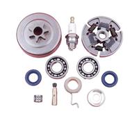 Kit de sello de aceite for cojinete de cigüeñal de tambor de embrague de 325 pulgadas y 7 dientes for motosierra MS210, MS230, MS250, 021, 023 y 025 (95030030340 y 96380031581)