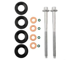 Kit de sello de inyector con pernos para Ford para Mk3 Estate Hatchback Saloon 2000-2007 y Transit Mk5 Mk6 Van Minibus Direct Reemplazo OE 1143176 1372494