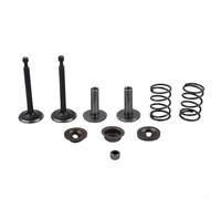 Kit de sello de retención de resorte de elevador de válvula para GX200 5.5HP 6.5HP juego de válvula de escape de admisión de motor con tapa, piezas de repuesto fáciles de instalar para mantenimiento