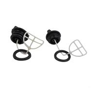 Kit de sello de tapa de combustible y tapa de aceite con junta para motosierra china 5200 52 cc, juego de piezas de repuesto que incluye arandela de ventilación del tanque de combustible