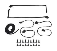 Kit de sellos de burlete para automóvil, caucho de alta dureza, juego completo de 5 piezas para Firebird, todo tipo de carrocería, 1970 1981, tiras de sellado para maletero de