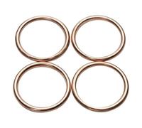 Kit de sellos del motor Junta Tubo Escape Orificio Tensor Cárter Aceite Tapa Embrague Culata Estator Generador Motocicleta Para CBR600RR 2007-2022(Exhaust Pipe Gasket)