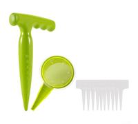 Kit de sembradora y dibbler para jardineros enfocado en repetibles para patrones de plantación y optimización del espacio (1)