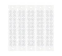 Kit de semillas de acupresión auricular variadas - 100 parches adhesivos desechables for masaje auricular for terapia de acupresión(B(100 PCS))