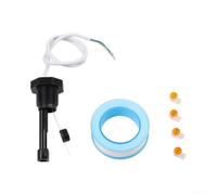 Kit de sensor de flujo con terminales para sistemas de piscina (azul) | Incluye terminales de cable, cinta cruda, kit de fácil instalación, reduce el tiempo de configuración