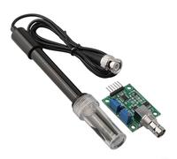 Kit de sensor de pH para Arduino con sonda de electrodo y módulo, detección precisa en todo el rango PH0-14 y respuesta rápida para varios proyectos de sensor (kit de pH)