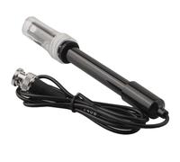 Kit de sensor de pH para Arduino con sonda de electrodo y módulo, rango 0-14, conector BNC, compatible con 5 V, respuesta rápida <5s, carcasa de plástico, 220 x 90 x 30 mm