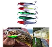 Kit de señuelo de pesca con innovadora cámara de hundimiento y ganchos resistentes, ideal para el éxito de la pesca estacional durante los períodos de primavera e invierno (color 5#)