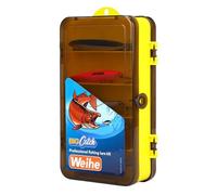 Kit de señuelos de , cebo bajo de agua dulce, varios señuelos de realistas, accesorios de 24 veces con almacenamiento de doble cara, Swimbait para