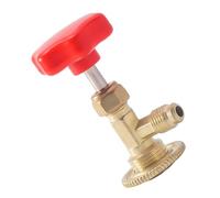 Kit de servicio completo de CA - 5 en 1 Juego de herramientas HVAC automotriz | Incluye manifold, bomba de vacío, detector de fugas, termómetro y de transporte | compatible con R134a/R1234yf