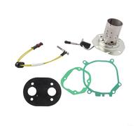 Kit de servicio de calentador de estacionamiento de 12 V compatible con Webasto para Air Top 2000 2000S 2000ST 2000STC Cámara de combustión de un solo agujero piezas de reparación de plástico de metal