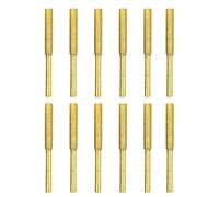 Kit De Sierra De Cadena: Limas De Fresa Recubiertas De Titanio De Varios Tamaños De 4 Mm, 4,8 Mm Y 5,5 Mm, Juego De Amoladora De Motosierra De 12 Piezas De Alta Resistencia, Herramientas Para Afilar B