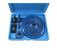 kit de sierra perforadora, Juego De Sierras Corona 19-127 Mm, Copa Sierra, Broca For Madera, For Placas Yeso, PVC, Plástico, Tableros Densidad, Metal, Herramientas For Trabajar La(Blue 8PCS 19-64mm)