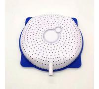 Kit de sifón para cubierta de piscina, sistema de extracción de agua no eléctrico con manguera de drenaje de 16 pies, apretón manual y accesorios para natación sobre el suelo