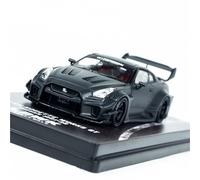 Kit De Simulación De Coche De Aleación Nissan GT-R R35 LB-Super A Escala 1:64. Miniaturas De Automoción