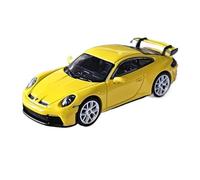 Kit De Simulación De Coche De Aleación Porsche 911 992 GT3, Escala 1:64, Juguete De Colección Miniaturas De Automoción