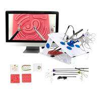 Kit De Simulador LaparoscóPico, Caja LaparoscóPica + CáMara Hd 5 MóDulo De Entrenamiento 4 Herramientas QuirúRgicas, Para Estudiante De EnfermeríA Kit De Entrenamiento QuirúRgico
