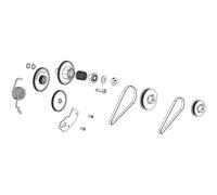 Kit de sistema de accionamiento Zebra para impresoras ZT400