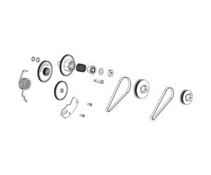 Kit de sistema de accionamiento Zebra para impresoras ZT400