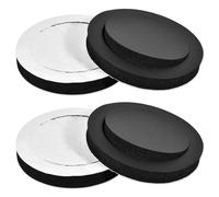 Kit de Sistema de Altavoces de Espuma Universal para Coche de 4 Piezas de 6.5", Anillo de Aislamiento de Altavoz, Almohadilla de algodón insonorizada