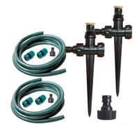 Kit de sistema de aspersor de césped robusto con fácil conexión para instalación de bricolaje