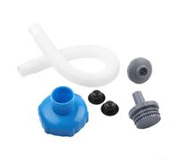 Kit de sistema de entrada de piscina sobre el suelo, juego de conectores de filtro con boquilla de rejilla de colador, adaptador de manguera de skimmer piezas de repuesto