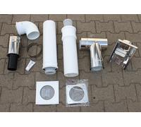 Kit de sistema de escape WOLF 80/125 para fachada