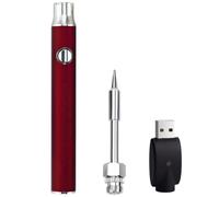 Kit de soldador inalámbrico, 350 mAh, 5 V, recargable, portátil, con 3 temperaturas ajustables, para uso doméstico, para joyería, electrónico y portátil.
