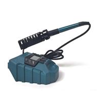 Kit de soldador inalámbrico de 60 W, herramienta de soldadura portátil para 18 V para reparación de aparatos de batería, fabricación de joyas, calor rápido (para BAT622)