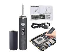 Kit De Soldador Pantalla Digital Y Luz Temperatura Ajustable